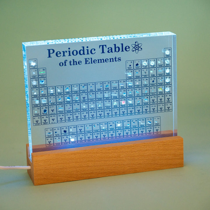 Periodic Table with Real Elements