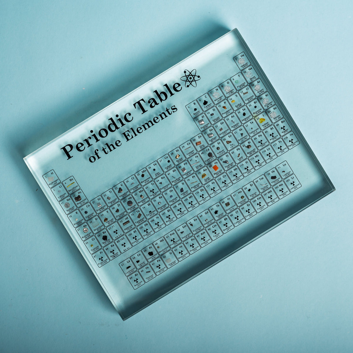 Periodic Table with Real Elements