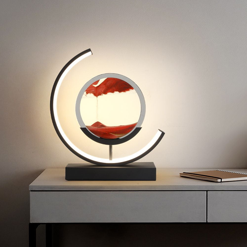 Premium Glass Sand Art Lamp